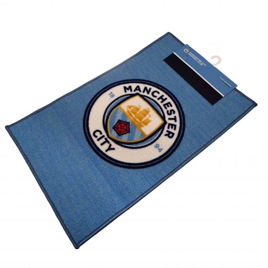 マンチェスターシティ　公式ラグマット Amazon.co.jp: Manchester City F.C. マンチェスター シティ